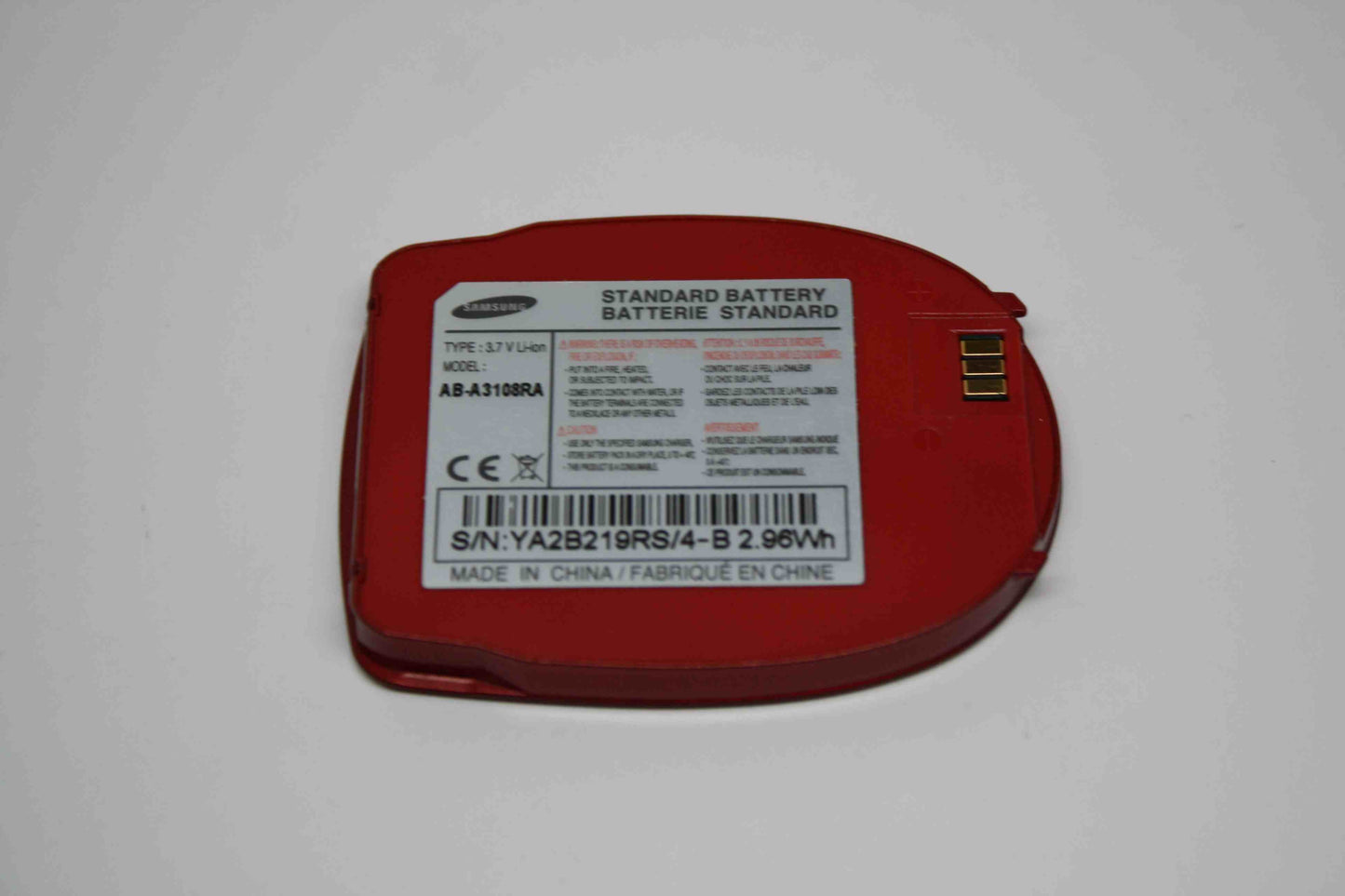 Samsung Jitterbug 800 mAh Battery - ABPA3108RA OEM Cell Phone - Batteries Samsung - Simple Cell Bulk Wholesale Pricing - USA Seller
