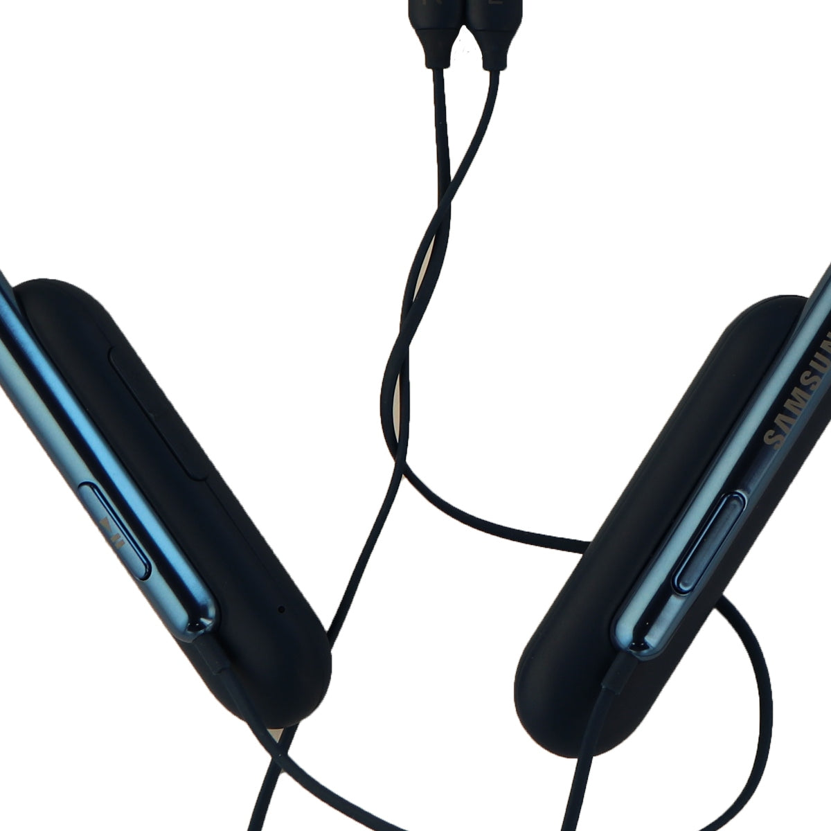 Samsung U Flex Bluetooth Wireless In-ear Flexible Headphones w/ Microphone Blue Portable Audio - Headphones Samsung - Simple Cell Bulk Wholesale Pricing - USA Seller