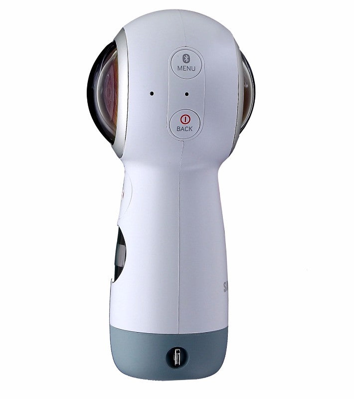 Samsung Gear 360 (2017 Edition) Real 360 4K VR Camera Camcorder - White Camcorders Samsung - Simple Cell Bulk Wholesale Pricing - USA Seller