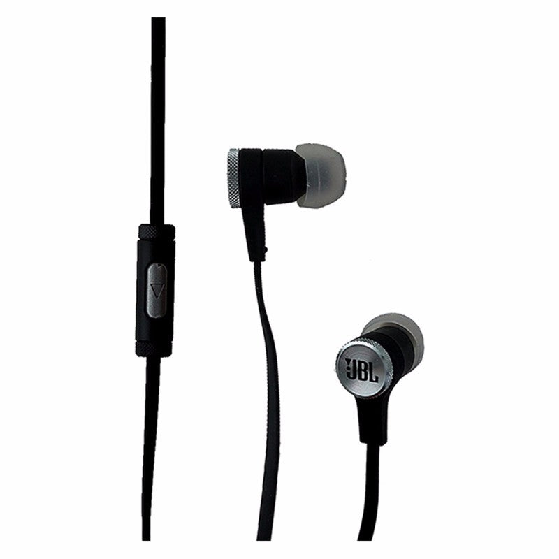 JBL Synchros E10 Stereo In-Ear Headphones with Microphone - Black and Silver Cell Phone - Headsets JBL - Simple Cell Bulk Wholesale Pricing - USA Seller