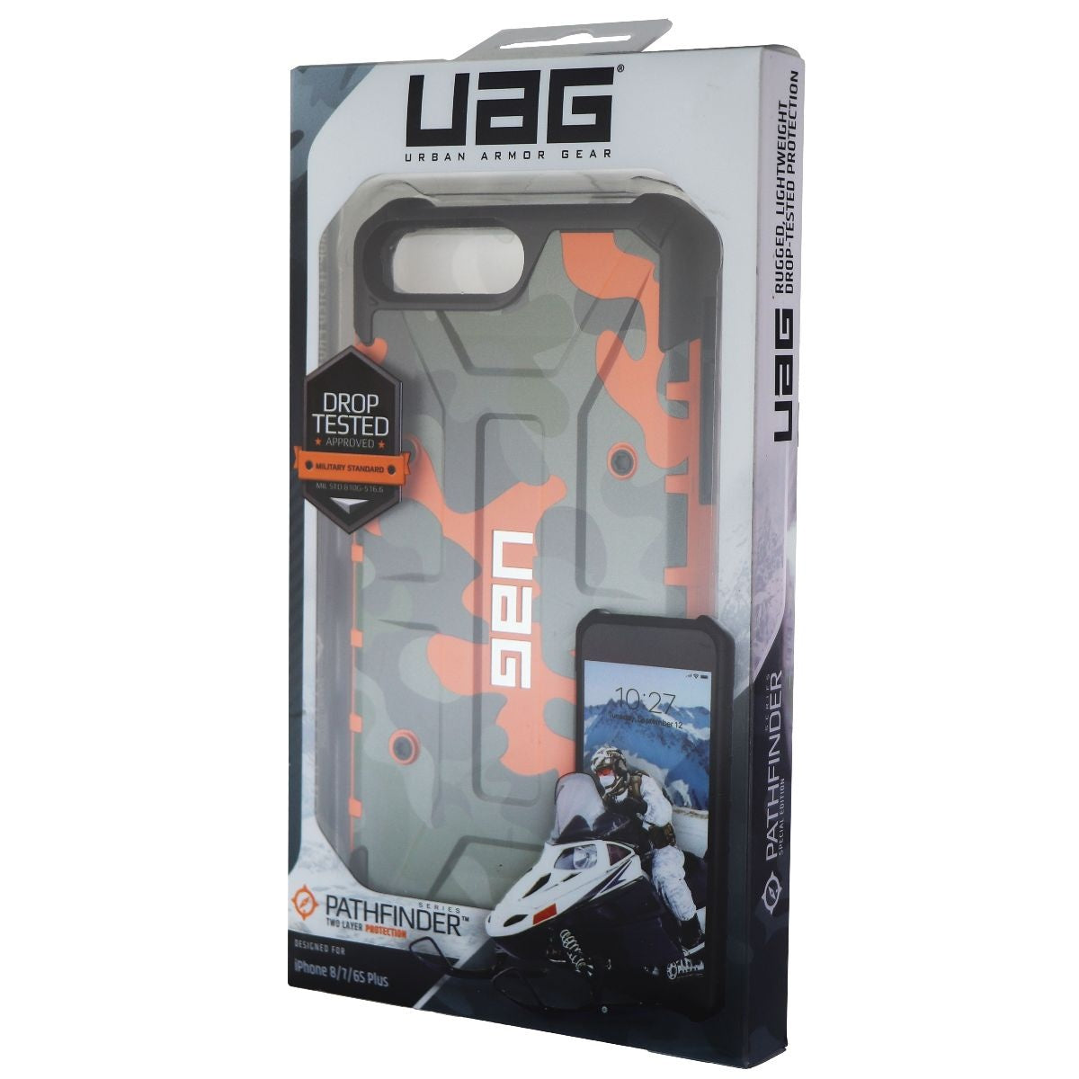Urban Armor Gear Pathfinder Case for iPhone 8 Plus /7 Plus/6s Plus - Rust Camo Cell Phone - Cases, Covers & Skins Urban Armor Gear - Simple Cell Bulk Wholesale Pricing - USA Seller