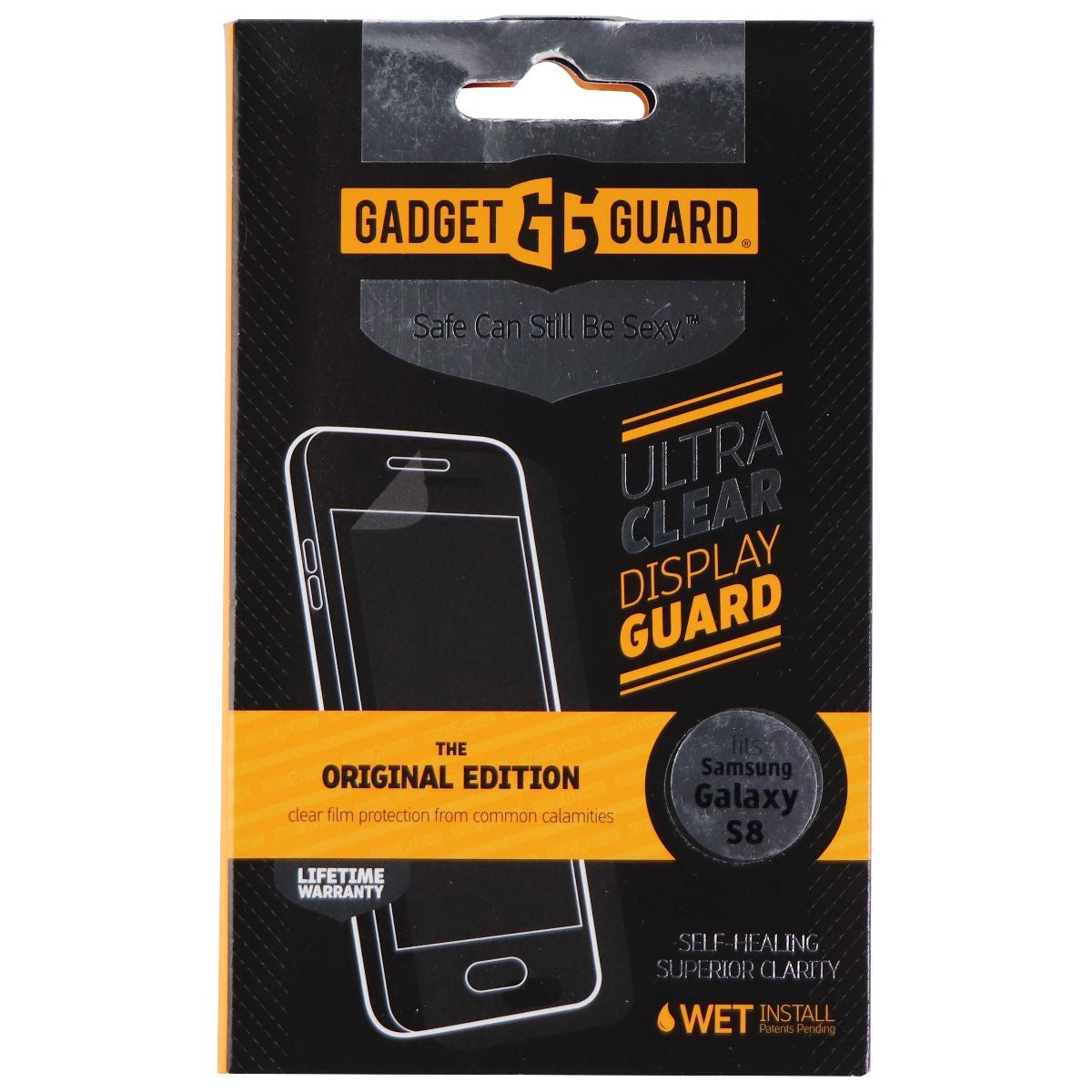 Gadget Guard Original Edition Screen Protector for Samsung Galaxy S8 - Clear Cell Phone - Screen Protectors Gadget Guard - Simple Cell Bulk Wholesale Pricing - USA Seller