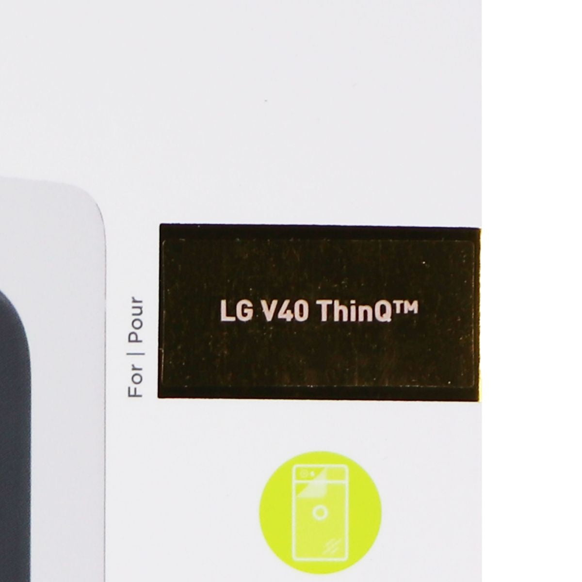 PureGear Extreme Impact Back of The Phone Protector for LG V40 ThinQ - Clear Cell Phone - Screen Protectors PureGear - Simple Cell Bulk Wholesale Pricing - USA Seller