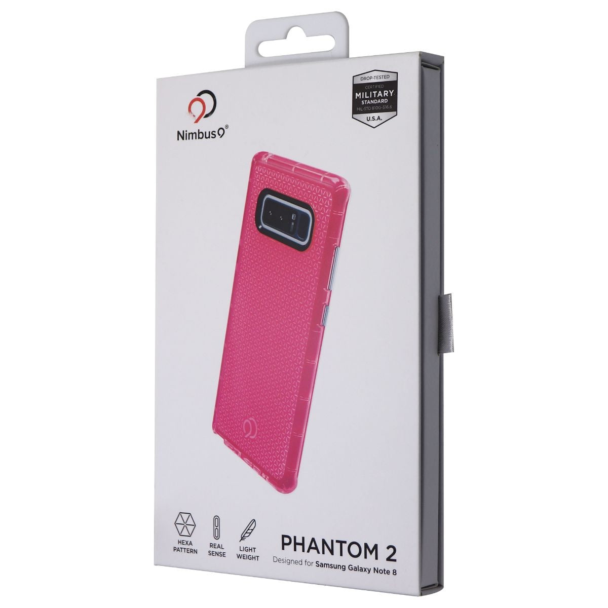 Nimbus9 Phantom 2 Series Case for Samsung Galaxy Note 8 - Pink Cell Phone - Cases, Covers & Skins Nimbus9 - Simple Cell Bulk Wholesale Pricing - USA Seller