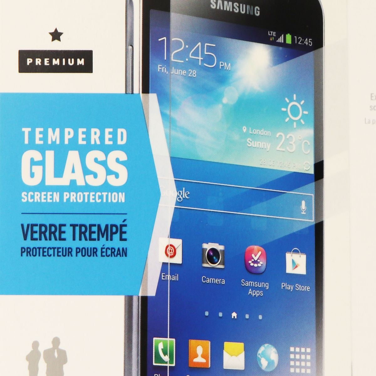 BodyGuardz Pure Series Tempered Glass Screen for Galaxy J3 (2016) - Clear Cell Phone - Screen Protectors BodyGuardz - Simple Cell Bulk Wholesale Pricing - USA Seller