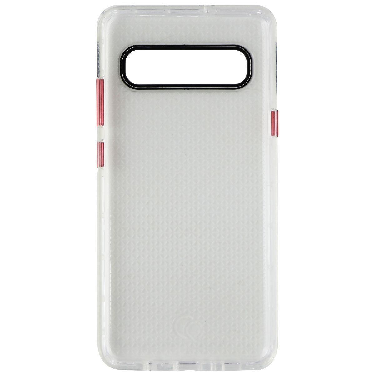 Nimbus9 Phantom 2 Series Flexible Gel Case for Samsung Galaxy S10 5G - Clear/Red Cell Phone - Cases, Covers & Skins Nimbus9 - Simple Cell Bulk Wholesale Pricing - USA Seller