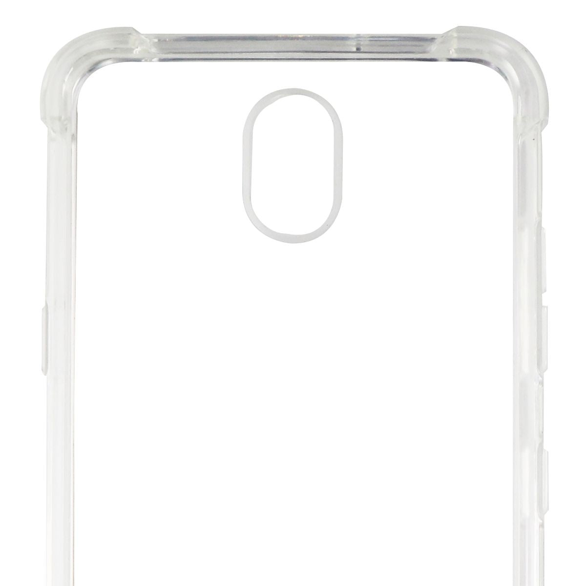 Key Hybrid Shock Absorbent Hard Case LG for Tribute Royal - Clear Cell Phone - Cases, Covers & Skins Key - Simple Cell Bulk Wholesale Pricing - USA Seller