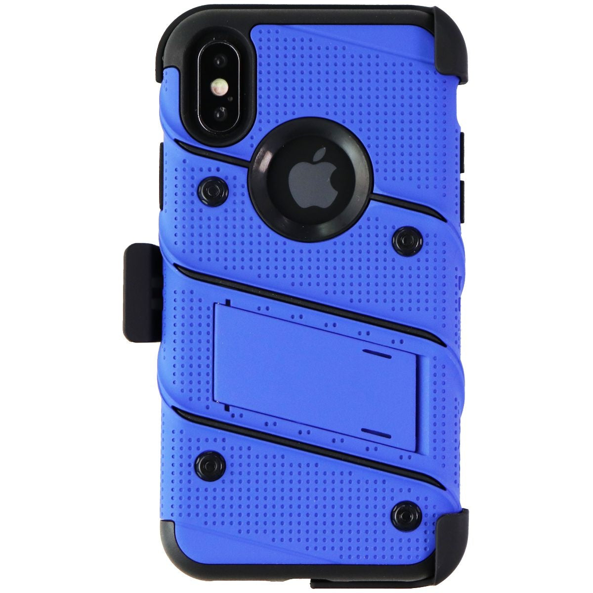 ZIZO Bolt Series Dual Layer Case for Apple iPhone Xs / X - Blue/Black Cell Phone - Cases, Covers & Skins Zizo - Simple Cell Bulk Wholesale Pricing - USA Seller