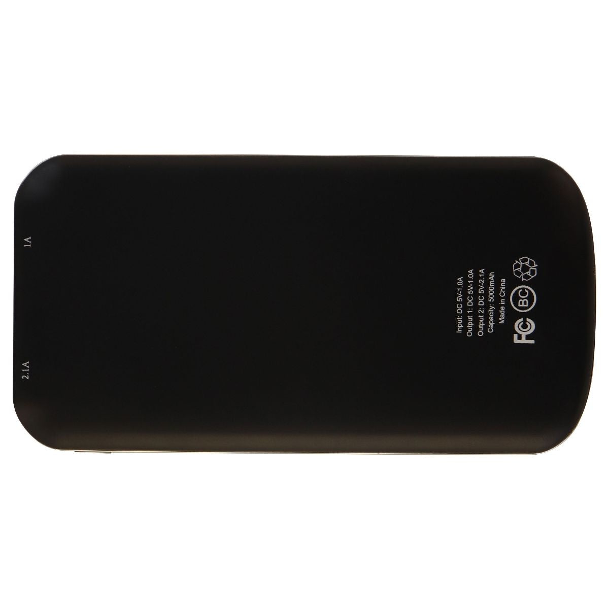 Xtreme Power Ultra Slim Power Bank 5000mAh Dual Port USB Charger - Black Cell Phone - Chargers & Cradles Xtreme Power - Simple Cell Bulk Wholesale Pricing - USA Seller