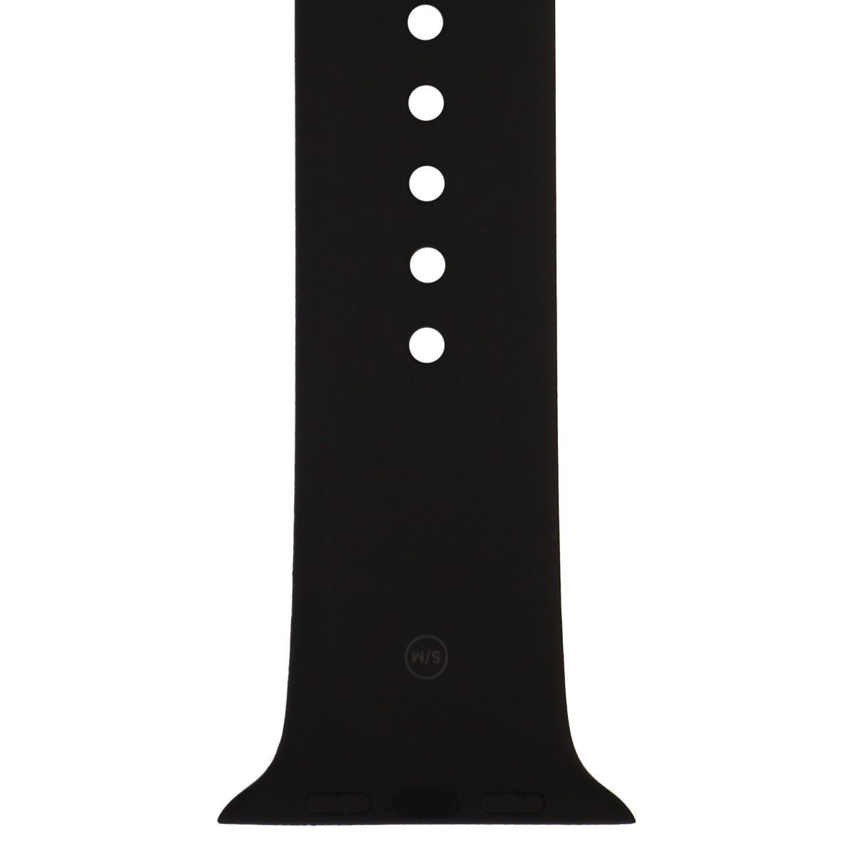 Apple Watch Sport Band Strap (S/M) 44mm / 42mm - Dark Gray / Adjusting Side Smart Watch Accessories - Watch Bands Apple - Simple Cell Bulk Wholesale Pricing - USA Seller