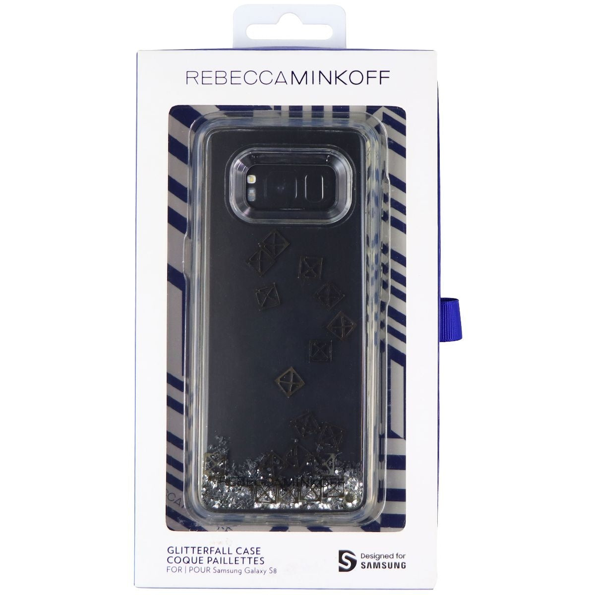 Rebecca Minkoff Glitterfall Case for Samsung Galaxy S8 - Gold Studs Cell Phone - Cases, Covers & Skins Incipio - Simple Cell Bulk Wholesale Pricing - USA Seller
