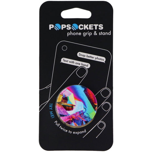 PopSockets Collapsible Grip & Stand for Phones and Tablets - Rainbow Gem Gloss Cell Phone - Mounts & Holders PopSockets - Simple Cell Bulk Wholesale Pricing - USA Seller