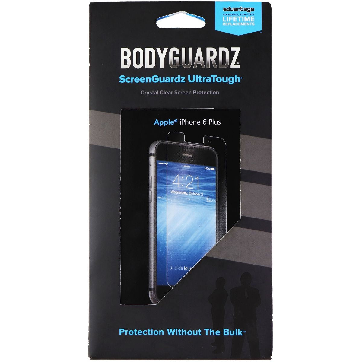 BodyGuardz Screen Protector for Apple iPhone 6s Plus / iPhone 6 Plus - Clear Cell Phone - Screen Protectors BODYGUARDZ - Simple Cell Bulk Wholesale Pricing - USA Seller