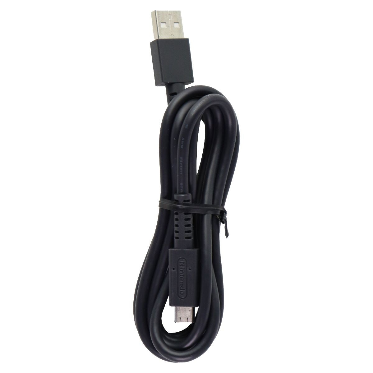 Nintendo 5-Foot USB-C to USB Charge/Power OEM Cable - Dark Gray Gaming/Console - Cables & Adapters Nintendo - Simple Cell Bulk Wholesale Pricing - USA Seller