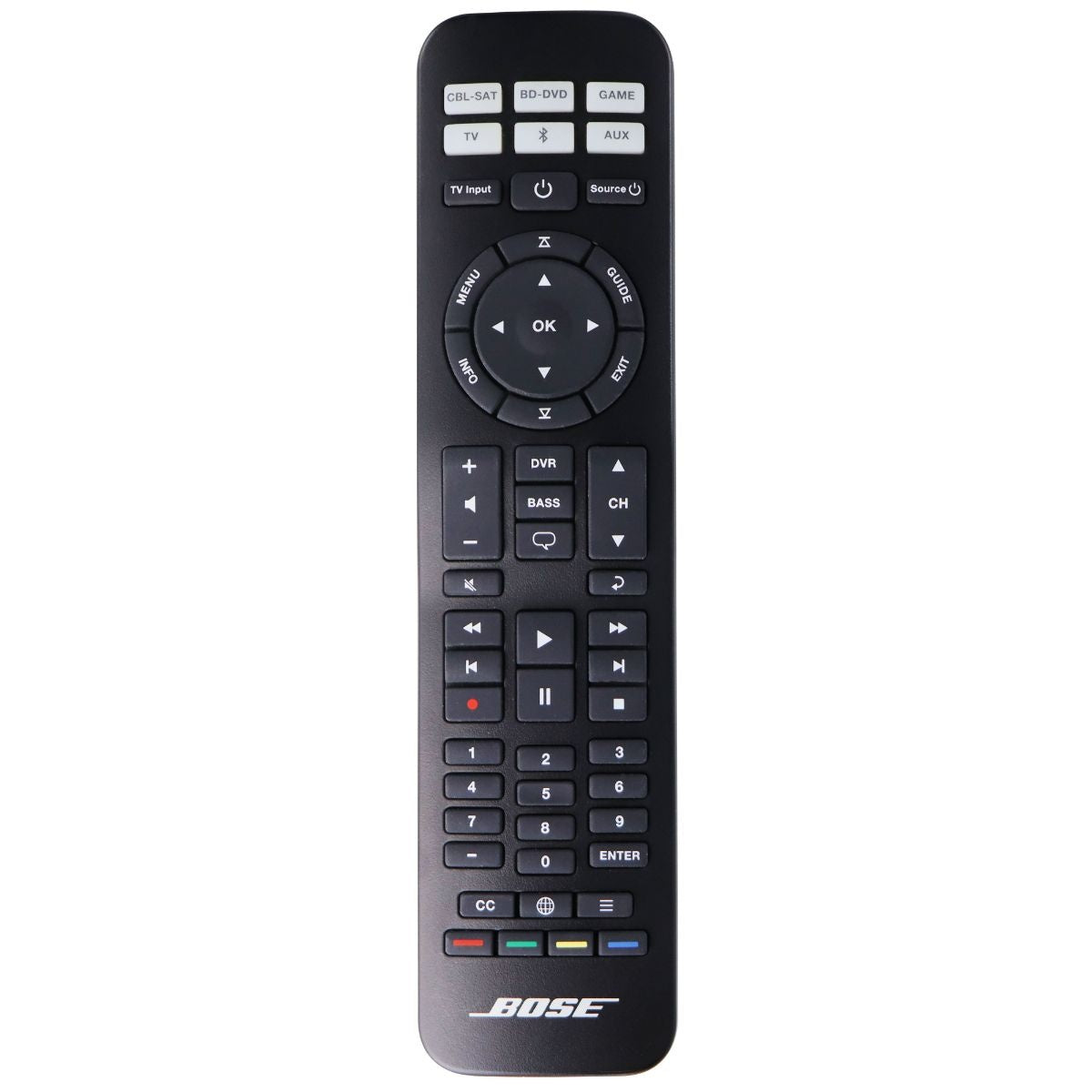 Bose Remote Control (URC-15u) for Select Bose Home Theater Systems - Black TV, Video & Audio Accessories - Remote Controls Bose - Simple Cell Bulk Wholesale Pricing - USA Seller
