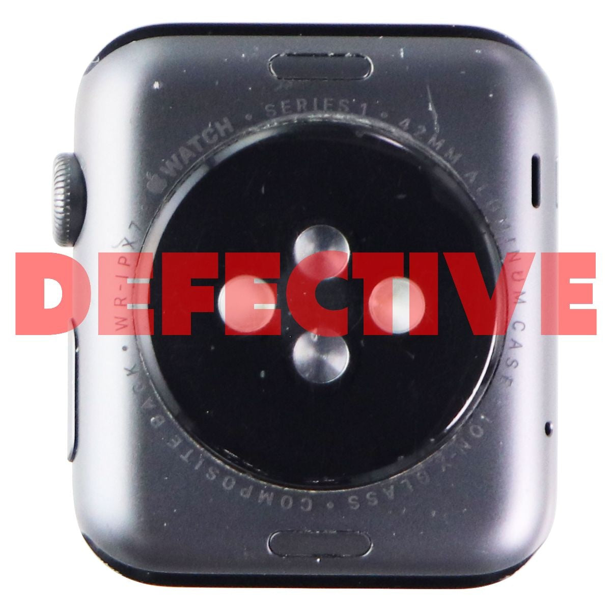 Apple Watch Series 1 (42mm) - A1803 - Space Gray Aluminum Case w/ Black Band Smart Watches Apple - Simple Cell Bulk Wholesale Pricing - USA Seller