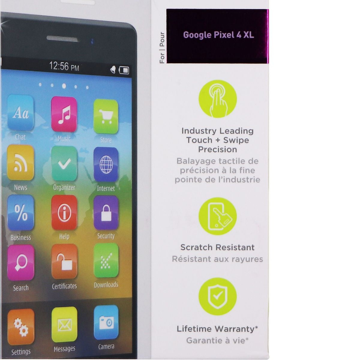 PureGear High-Definition Tempered Glass for Google Pixel 4 XL - Clear Cell Phone - Screen Protectors PureGear - Simple Cell Bulk Wholesale Pricing - USA Seller