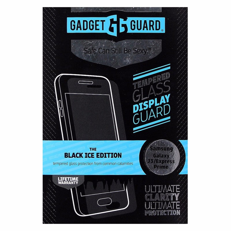 Gadget Guard Black Ice Tempered Glass Screen Protector for Samsung Galaxy J3 Cell Phone - Screen Protectors Gadget Guard - Simple Cell Bulk Wholesale Pricing - USA Seller