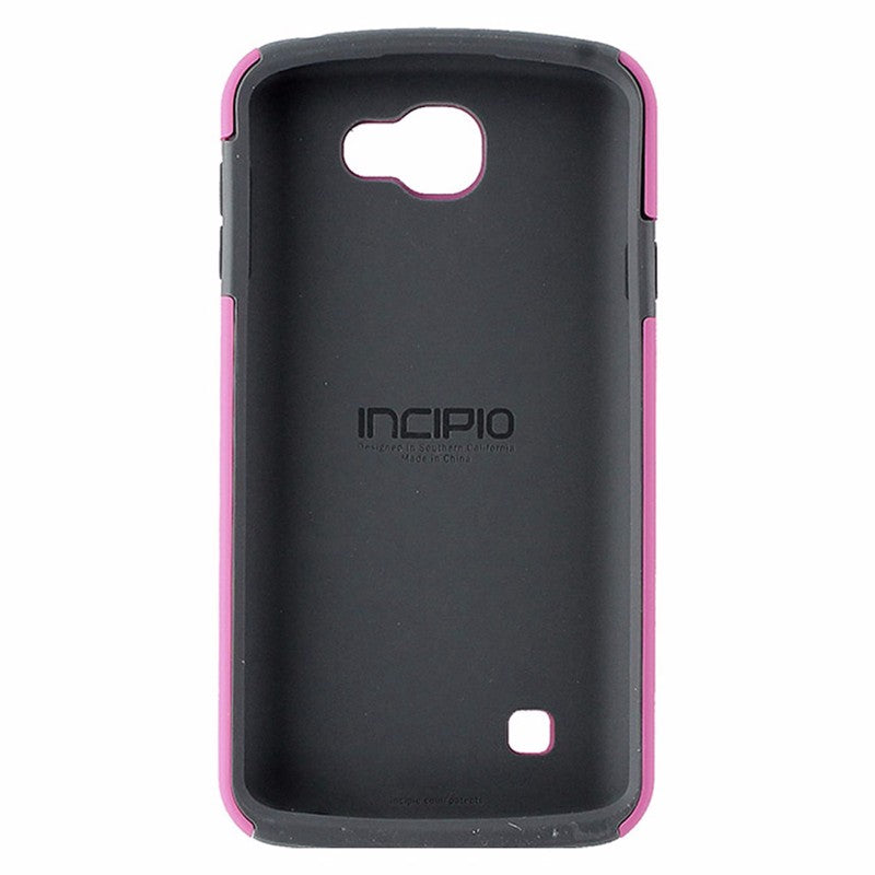 Incipio DualPro Case for LG K4 / Optimus Zone / Spree / Rebel LTE - Pink / Gray Cell Phone - Cases, Covers & Skins Incipio - Simple Cell Bulk Wholesale Pricing - USA Seller