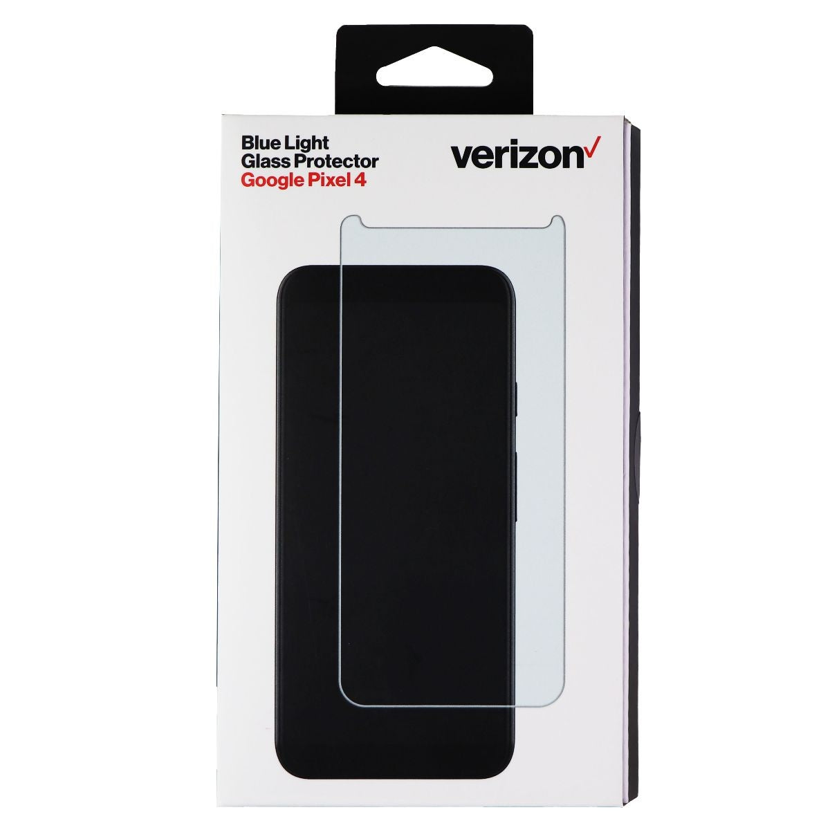 Verizon Blue Light Filter Tempered Glass Protector for Google Pixel 4 Cell Phone - Screen Protectors Verizon - Simple Cell Bulk Wholesale Pricing - USA Seller