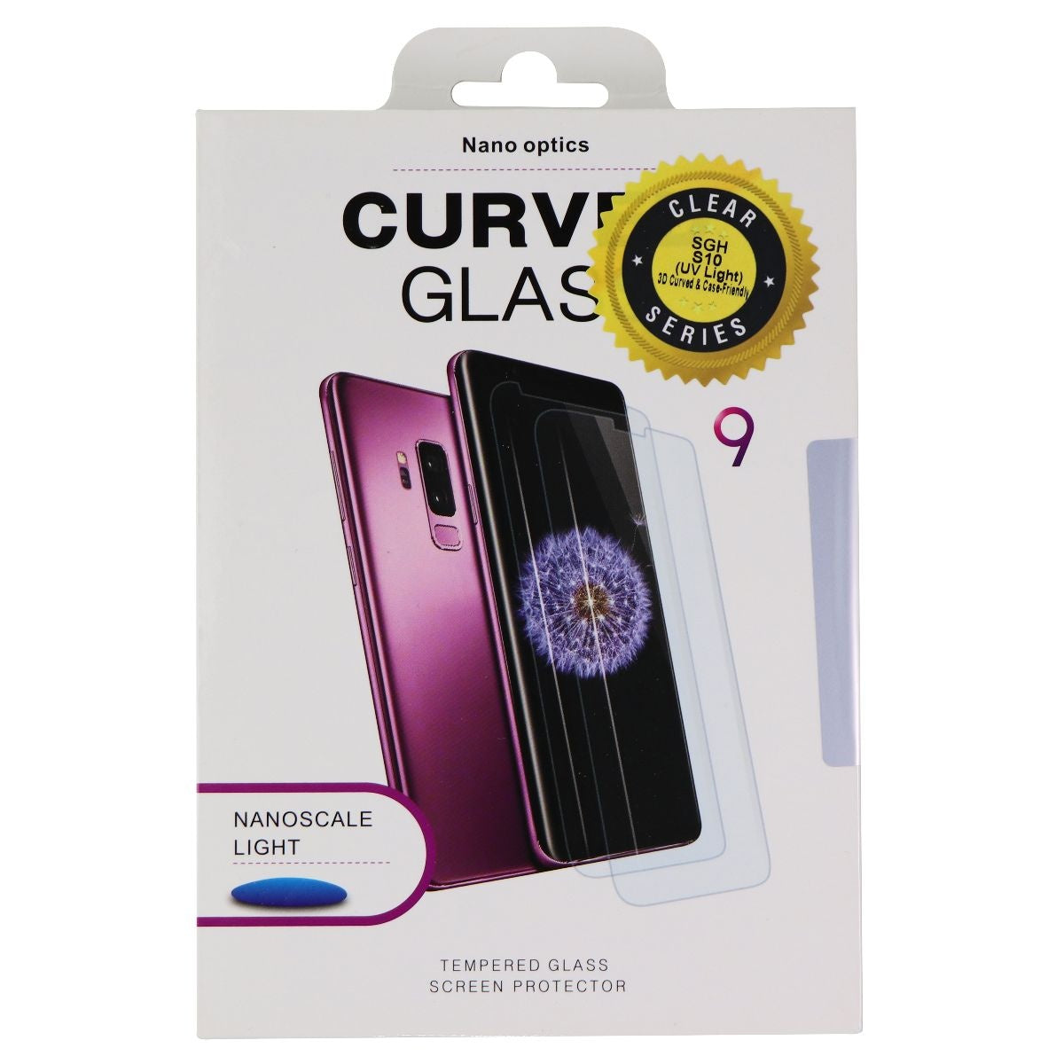 Mobile Sentrix Nano Optic Curved Tempered Glass for Samsung Galaxy S10 Cell Phone - Screen Protectors MobileSentrix - Simple Cell Bulk Wholesale Pricing - USA Seller