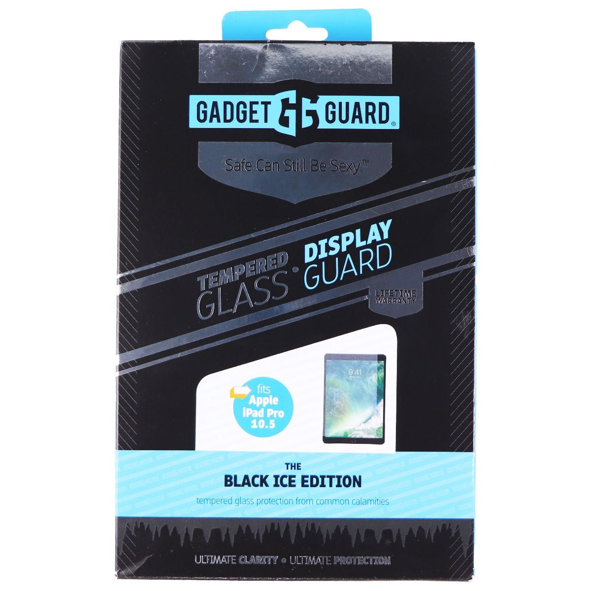 Gadget Guard (Black Ice) Tempered Glass Protector for iPad Pro (10.5) - Clear Cell Phone - Screen Protectors Gadget Guard - Simple Cell Bulk Wholesale Pricing - USA Seller