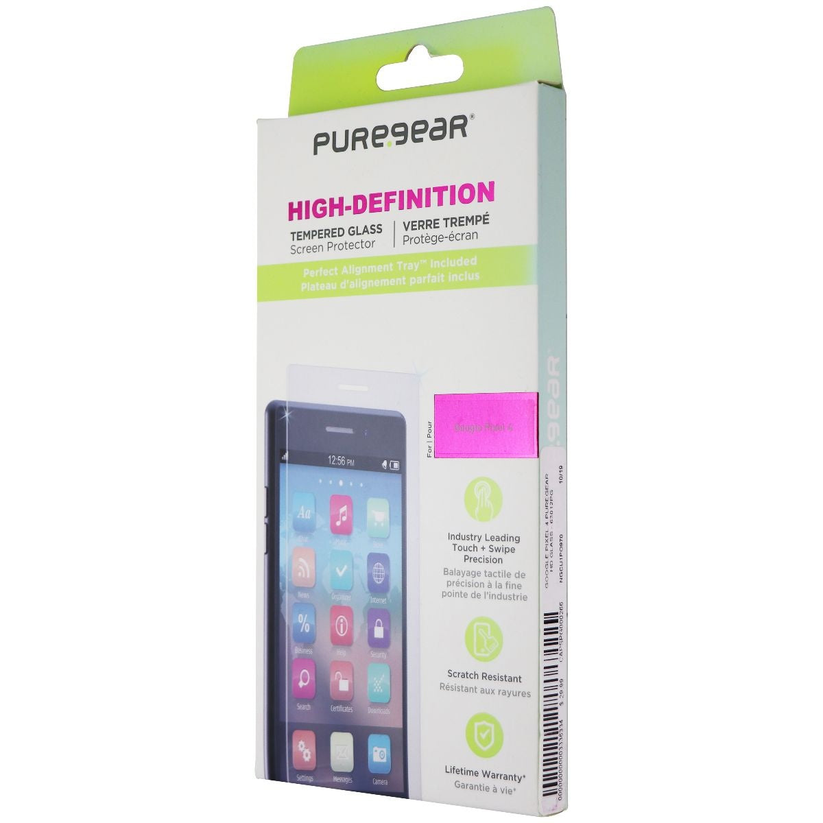 PureGear (63012PG) Screen protector for Google Pixel 4 - Clear Cell Phone - Screen Protectors PureGear - Simple Cell Bulk Wholesale Pricing - USA Seller