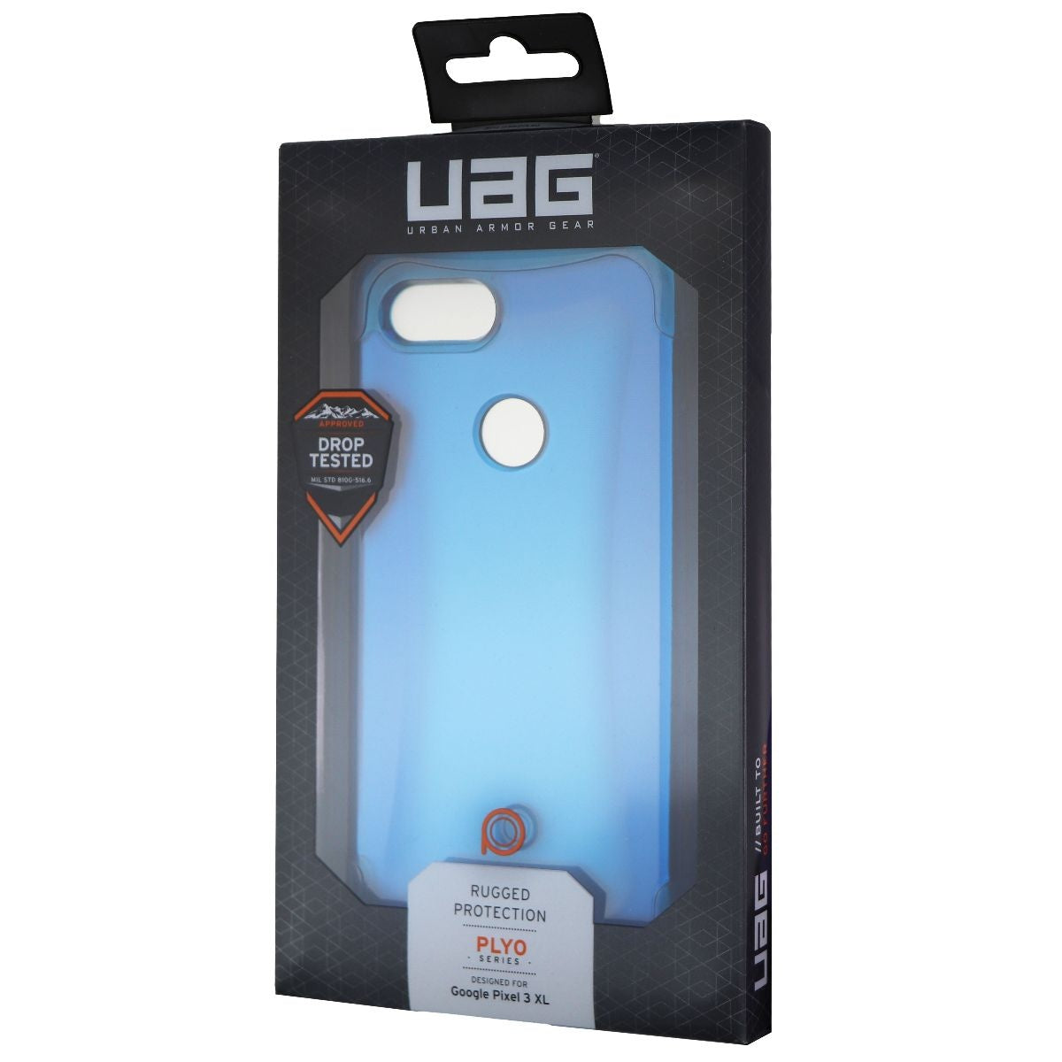 UAG Plyo Series Protective Case Cover for Google Pixel 3 XL - Glacier Blue Cell Phone - Cases, Covers & Skins Urban Armor Gear - Simple Cell Bulk Wholesale Pricing - USA Seller