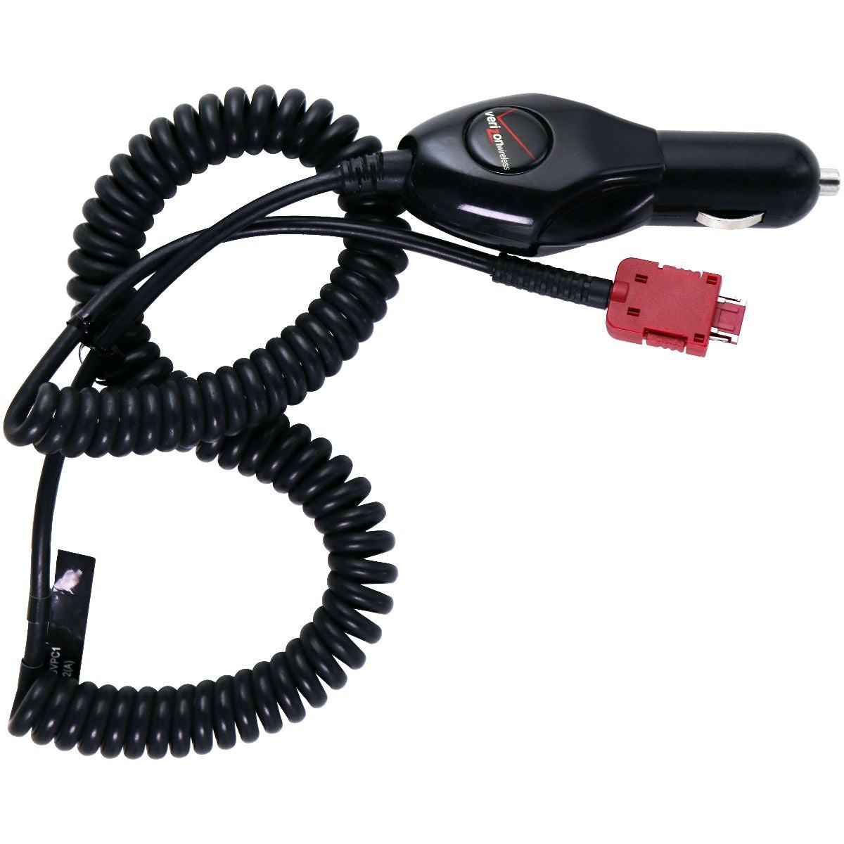 Verizon Car Charger with Coil Cable for CDM 8960 / 8630 - Black (UTSVPC1) Cell Phone - Chargers & Cradles Verizon - Simple Cell Bulk Wholesale Pricing - USA Seller