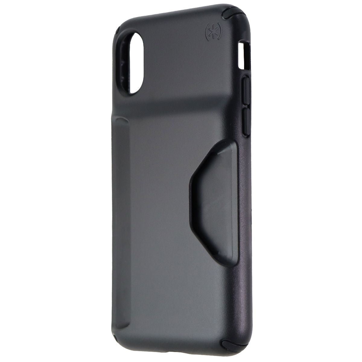 Speck (117137-1050) Presidio Wallet Case for iPhone Xs / X Case - Black Cell Phone - Cases, Covers & Skins Speck - Simple Cell Bulk Wholesale Pricing - USA Seller