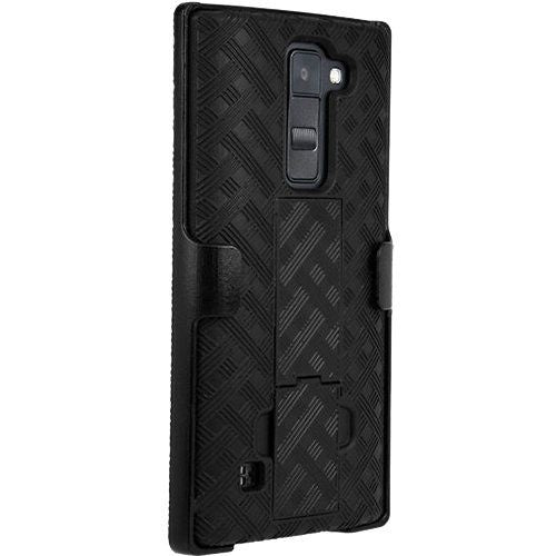 Verizon Hardshell Case and Holster Combo (LGVS500HOC) for LG K8 V - Black Cell Phone - Cases, Covers & Skins Verizon - Simple Cell Bulk Wholesale Pricing - USA Seller