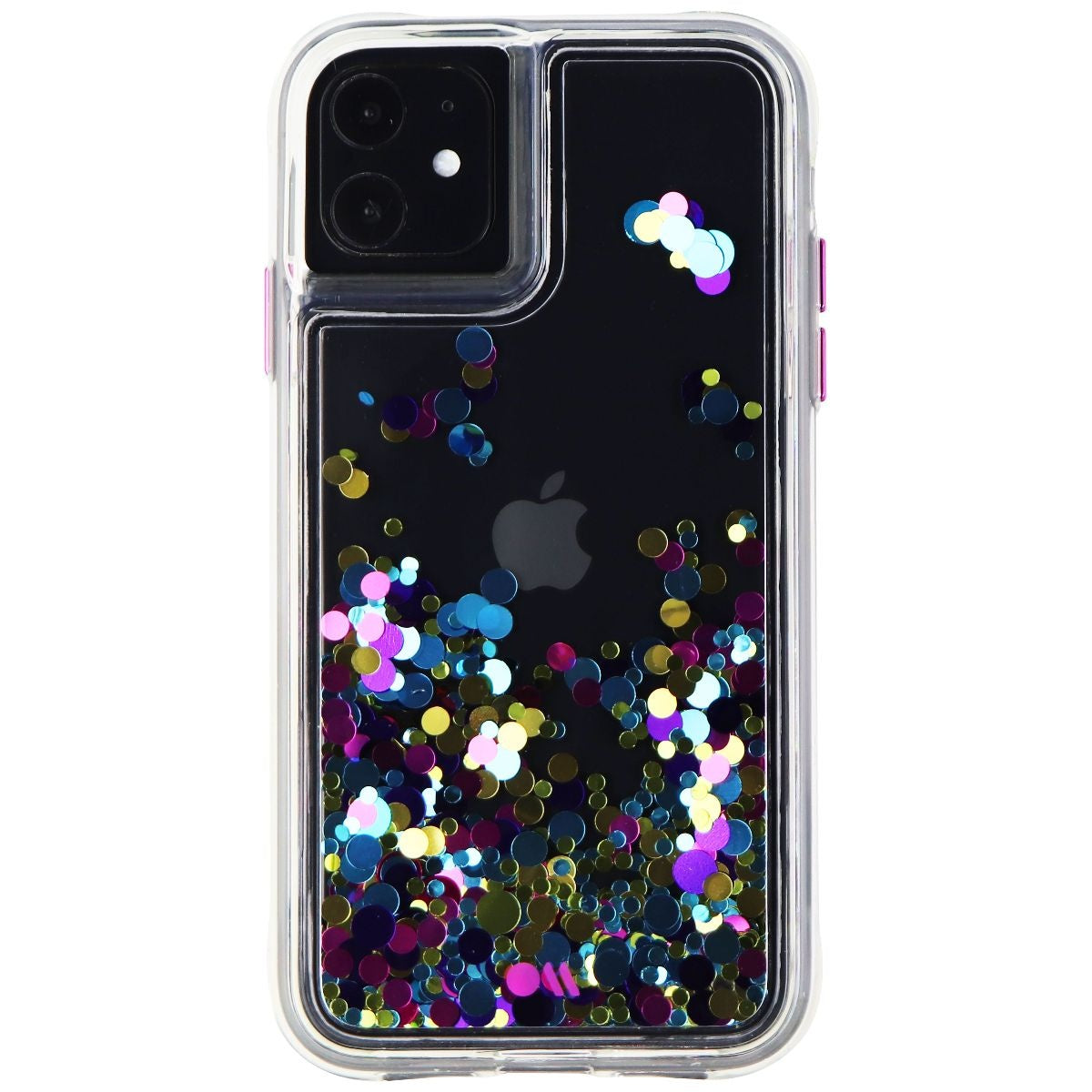 Case-Mate Waterfall Series Liquid Glitter Case for Apple iPhone 11 - Confetti Cell Phone - Cases, Covers & Skins Case-Mate - Simple Cell Bulk Wholesale Pricing - USA Seller