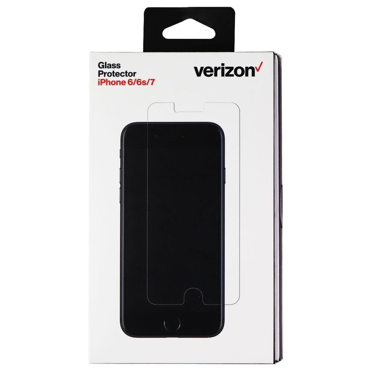 Verizon Tempered Glass Screen Protector for Apple iPhone 8 / 7 / 6s - Clear Cell Phone - Screen Protectors Verizon - Simple Cell Bulk Wholesale Pricing - USA Seller