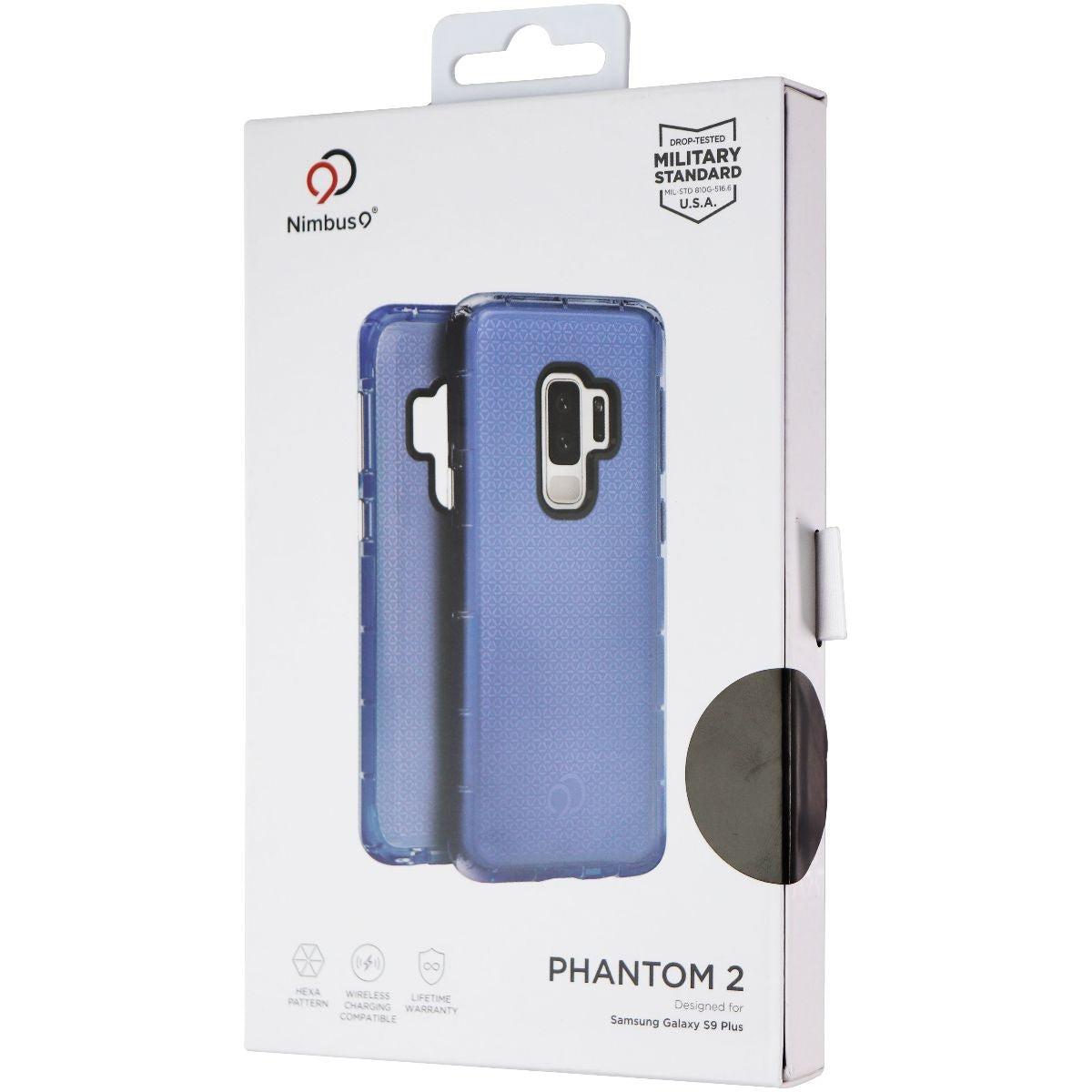 Nimbus9 Phantom 2 Case for Samsung Galaxy S9+ (Plus) - Pacific Blue Cell Phone - Cases, Covers & Skins Nimbus9 - Simple Cell Bulk Wholesale Pricing - USA Seller