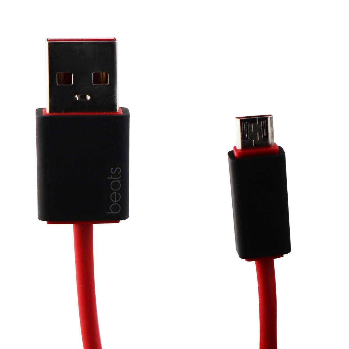 Beats by Dr. Dre (JKA9RO3P) 3Ft Micro USB Charging Cable - Red/Black Cell Phone - Cables & Adapters Beats by Dr. Dre - Simple Cell Bulk Wholesale Pricing - USA Seller
