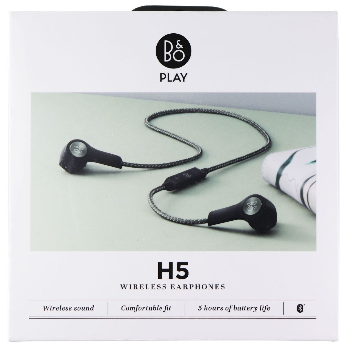B&O PLAY Bang & Olufsen Beoplay H5 Wireless Bluetooth Headphones - Moss Green Portable Audio - Headphones Bang & Olufsen - Simple Cell Bulk Wholesale Pricing - USA Seller