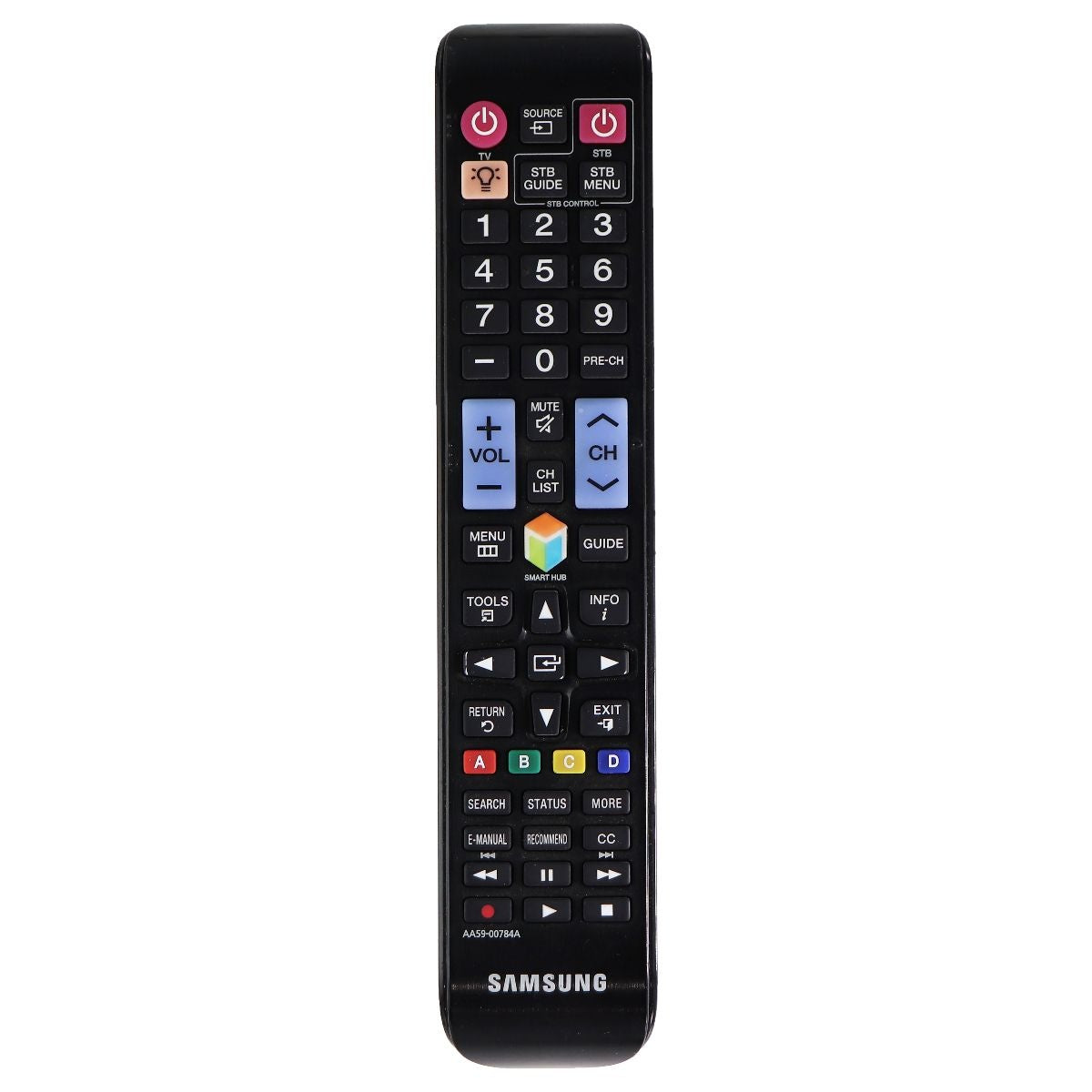 Samsung Remote Control (AA59-00784A) for Select Samsung TVs - Black TV, Video & Audio Accessories - Remote Controls Samsung - Simple Cell Bulk Wholesale Pricing - USA Seller