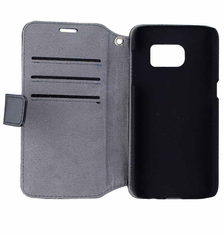 iDeal Slim Magnet Wallet Protective Case Cover for Samsung Galaxy S7 - Black Cell Phone - Cases, Covers & Skins iDeal of Sweden - Simple Cell Bulk Wholesale Pricing - USA Seller