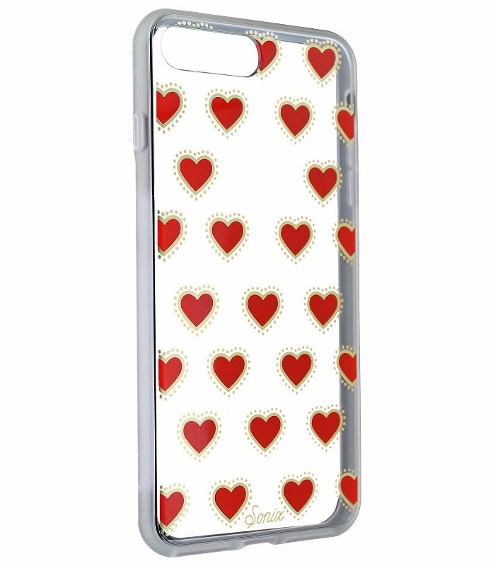 Sonix Clear Coat Hybrid Case Cover for Apple iPhone 7 / 8 Plus - Clear / Hearts Cell Phone - Cases, Covers & Skins Sonix - Simple Cell Bulk Wholesale Pricing - USA Seller