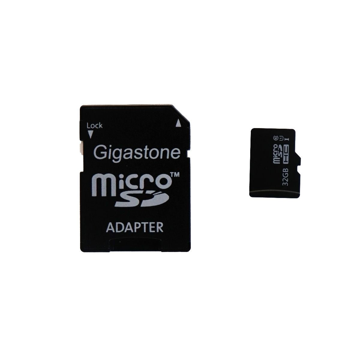 Gigastone (32GB) MicroSDHC Memory Card with SD Adapter Cell Phone - Memory Cards Gigastone - Simple Cell Bulk Wholesale Pricing - USA Seller