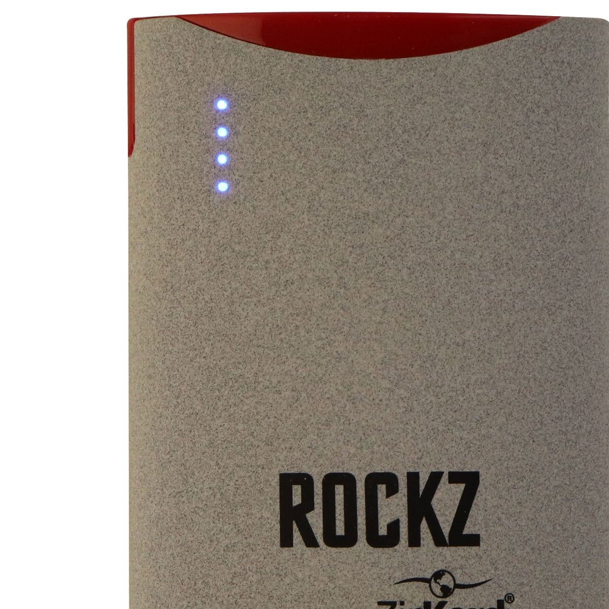 ZipKord External 6000mAh Battery Pack for USB Devices, Micro USB Cable- Gray/Red Cell Phone - Chargers & Cradles ZipKord - Simple Cell Bulk Wholesale Pricing - USA Seller