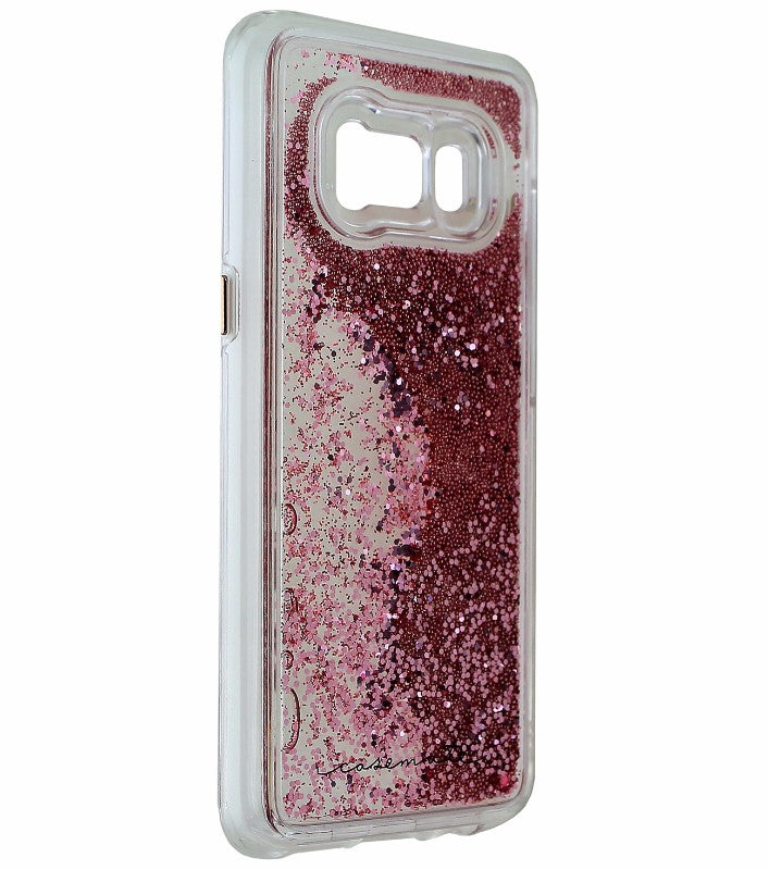 Case-Mate Naked Tough Waterfall Case Cover For Galaxy S8 - Clear / Pink Glitter Cell Phone - Cases, Covers & Skins Case-Mate - Simple Cell Bulk Wholesale Pricing - USA Seller
