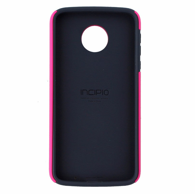 Incipio DualPro Dual Layer Hard Case Cover for Moto Z Force - Pink / Dark Gray Cell Phone - Cases, Covers & Skins Incipio - Simple Cell Bulk Wholesale Pricing - USA Seller
