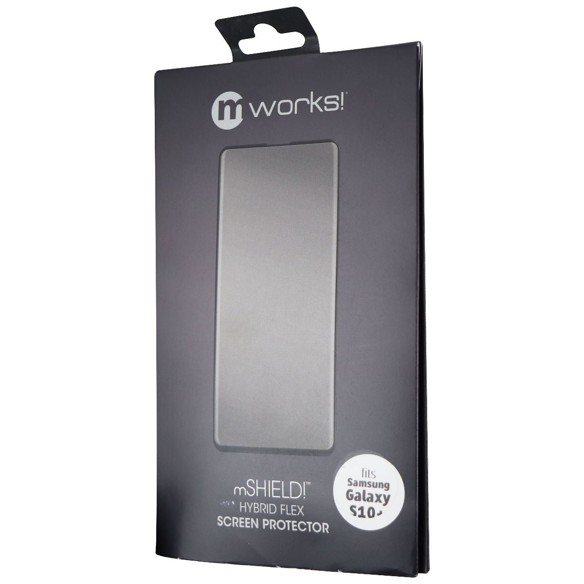 mWorks! mSHIELD! Hybrid Flex Curved Screen Protector for Galaxy (S10+) - Clear Cell Phone - Screen Protectors mWorks! - Simple Cell Bulk Wholesale Pricing - USA Seller