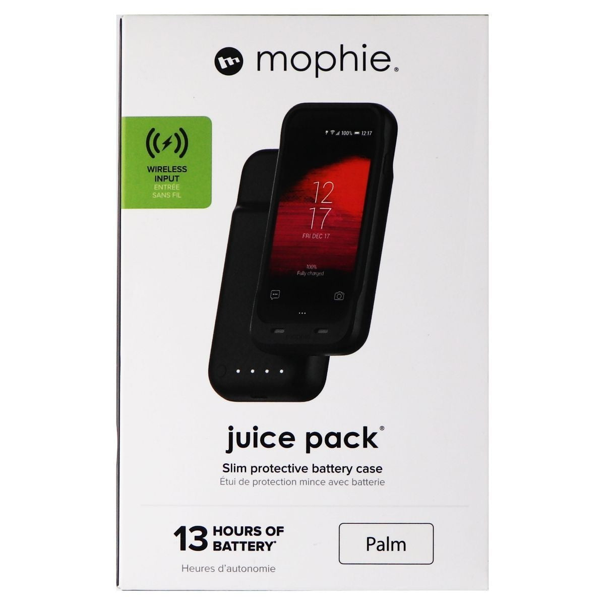 Mophie Juice Pack - Protective Battery Case Made For Palm - Black Cell Phone - Cases, Covers & Skins Mophie - Simple Cell Bulk Wholesale Pricing - USA Seller