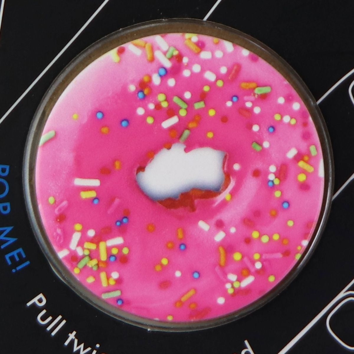 Genuine PopSocket Grip & Stand for Phones and Tablets - Pink Donut Cell Phone - Mounts & Holders PopSockets - Simple Cell Bulk Wholesale Pricing - USA Seller