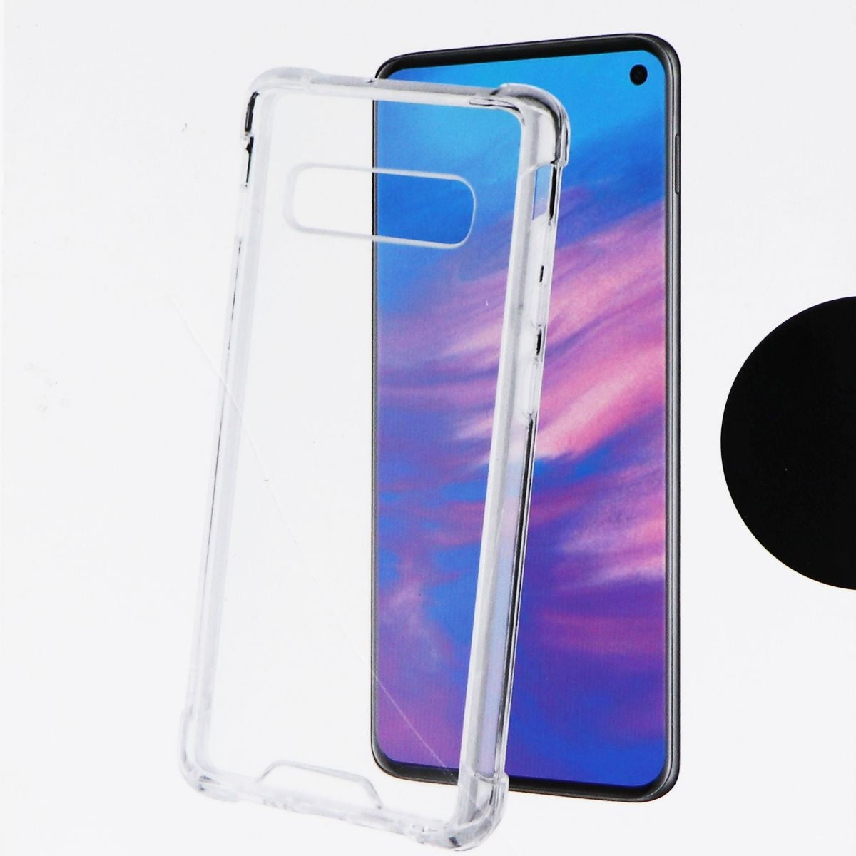 Key Hybrid Hard Case for Samsung Galaxy S10 Smartphones - Clear Cell Phone - Cases, Covers & Skins Key - Simple Cell Bulk Wholesale Pricing - USA Seller