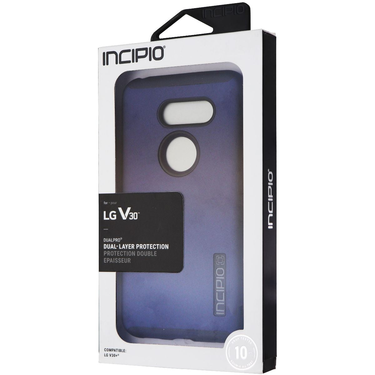 Incipio Dualpro Series Case for LG V30 and (V30+) - Iridescent Midnight Blue Cell Phone - Cases, Covers & Skins Incipio - Simple Cell Bulk Wholesale Pricing - USA Seller