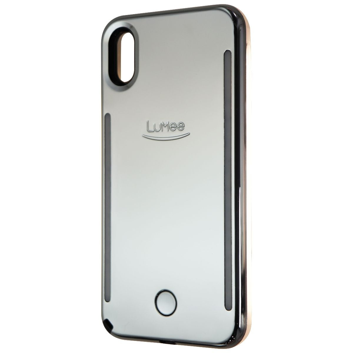 LuMee Duo Instafame Lighted Case for Apple iPhone Xs Max - Silver Mirror Cell Phone - Cases, Covers & Skins LuMee - Simple Cell Bulk Wholesale Pricing - USA Seller