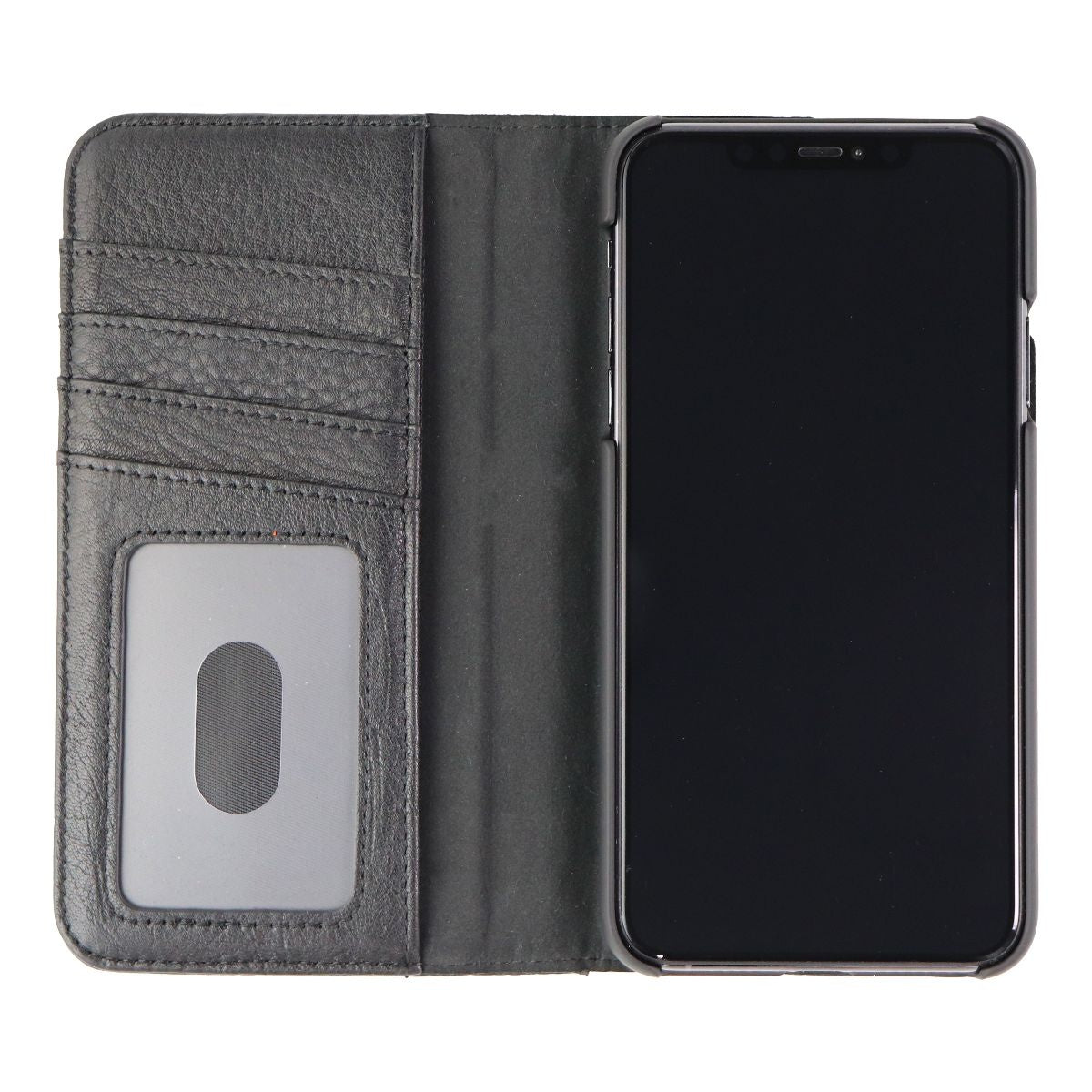 Case-Mate Genuine Leather Wallet Folio Case for Apple iPhone 11 Pro Max - Black Cell Phone - Cases, Covers & Skins Case-Mate - Simple Cell Bulk Wholesale Pricing - USA Seller